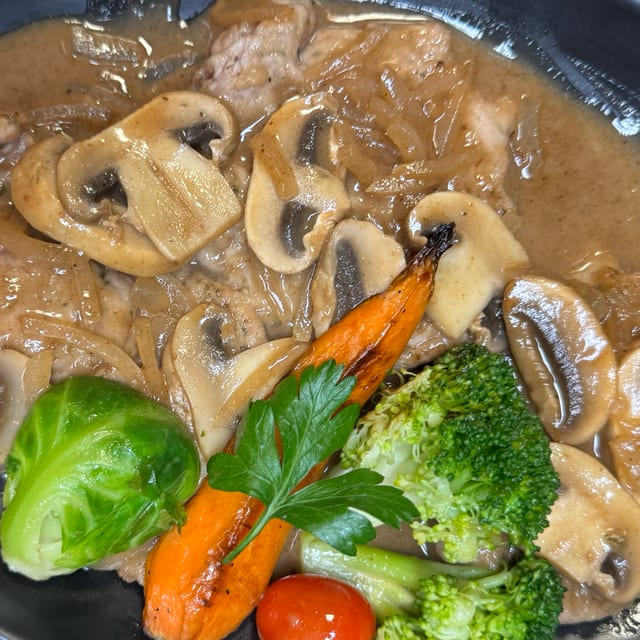 Veal Marsala.