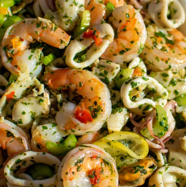 Seafood Salad.