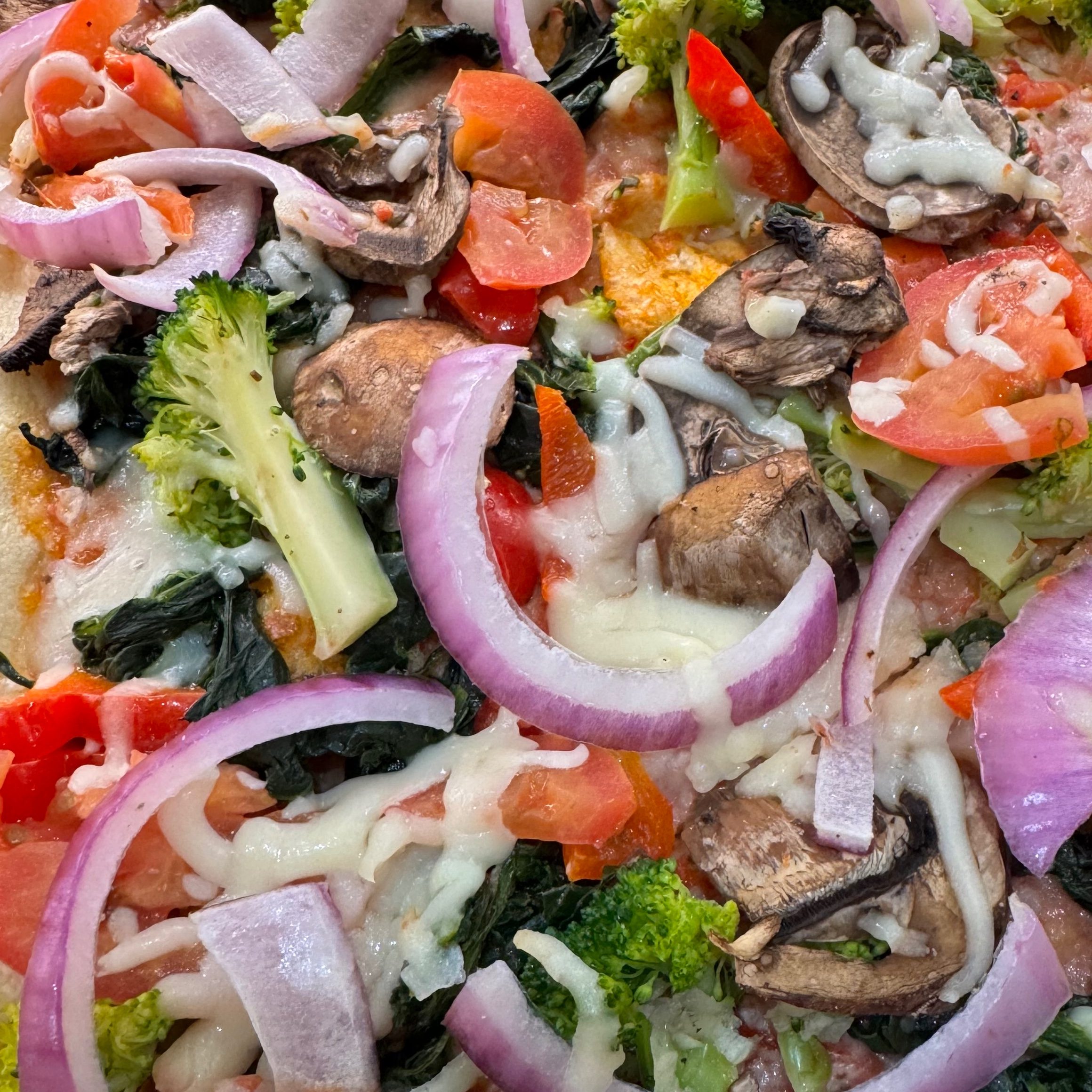 Vegetarian Pizza.