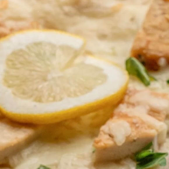 Chicken Francese Pizza.