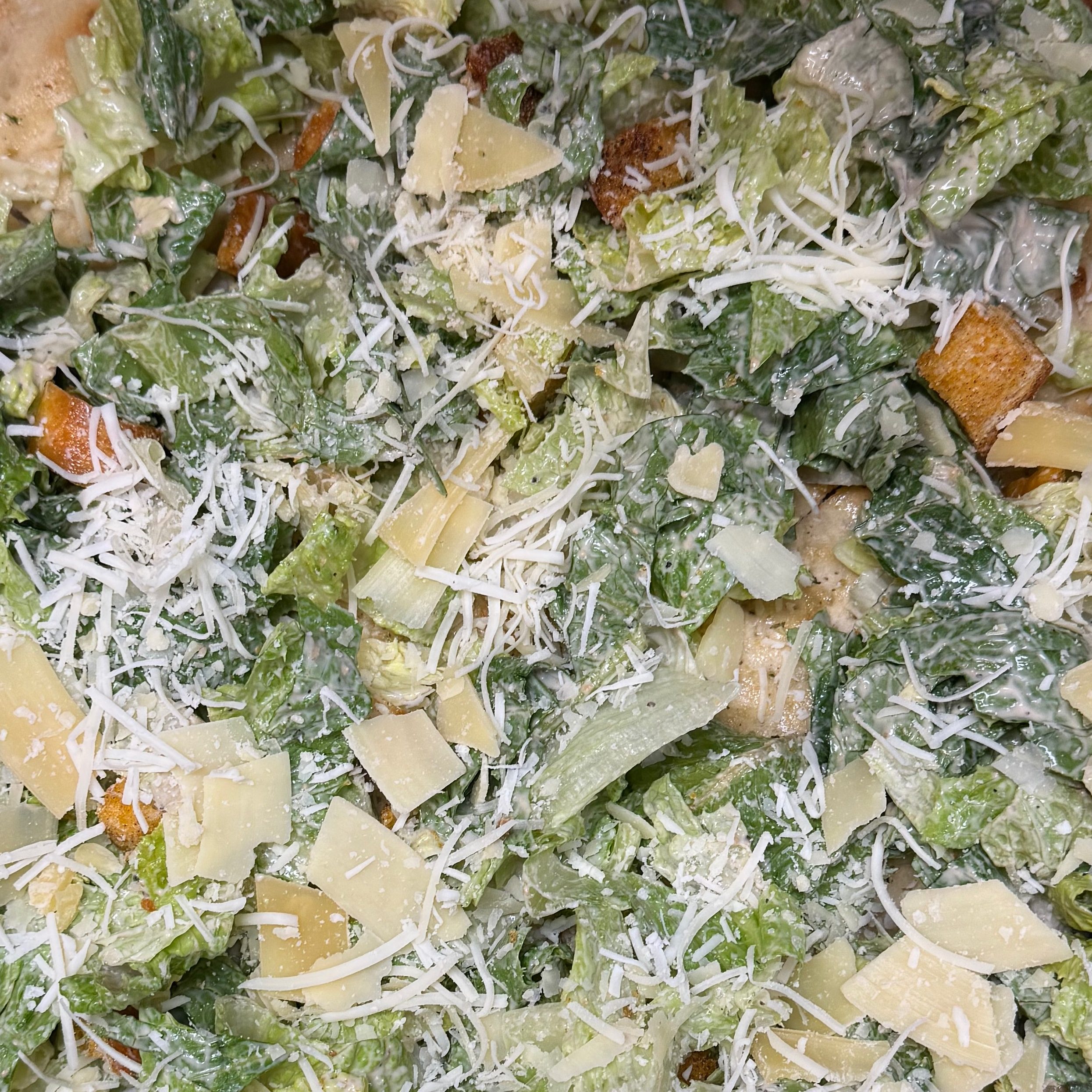 Caesar Salad Pizza.