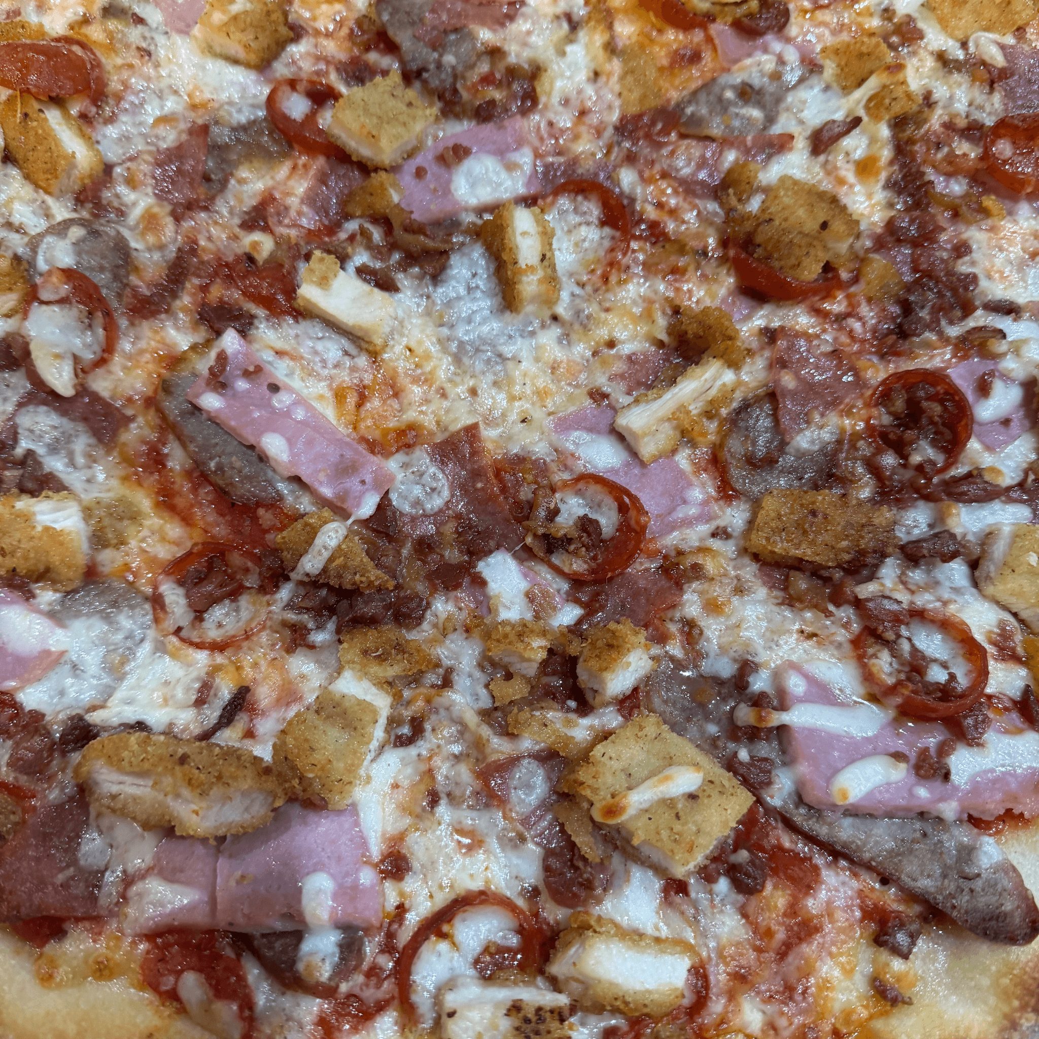 Meat Lovers Pizza.
