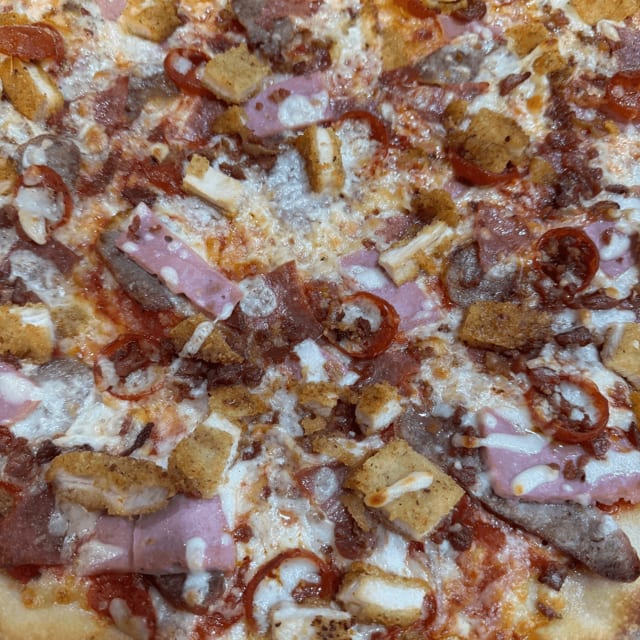Meat Lovers Pizza.