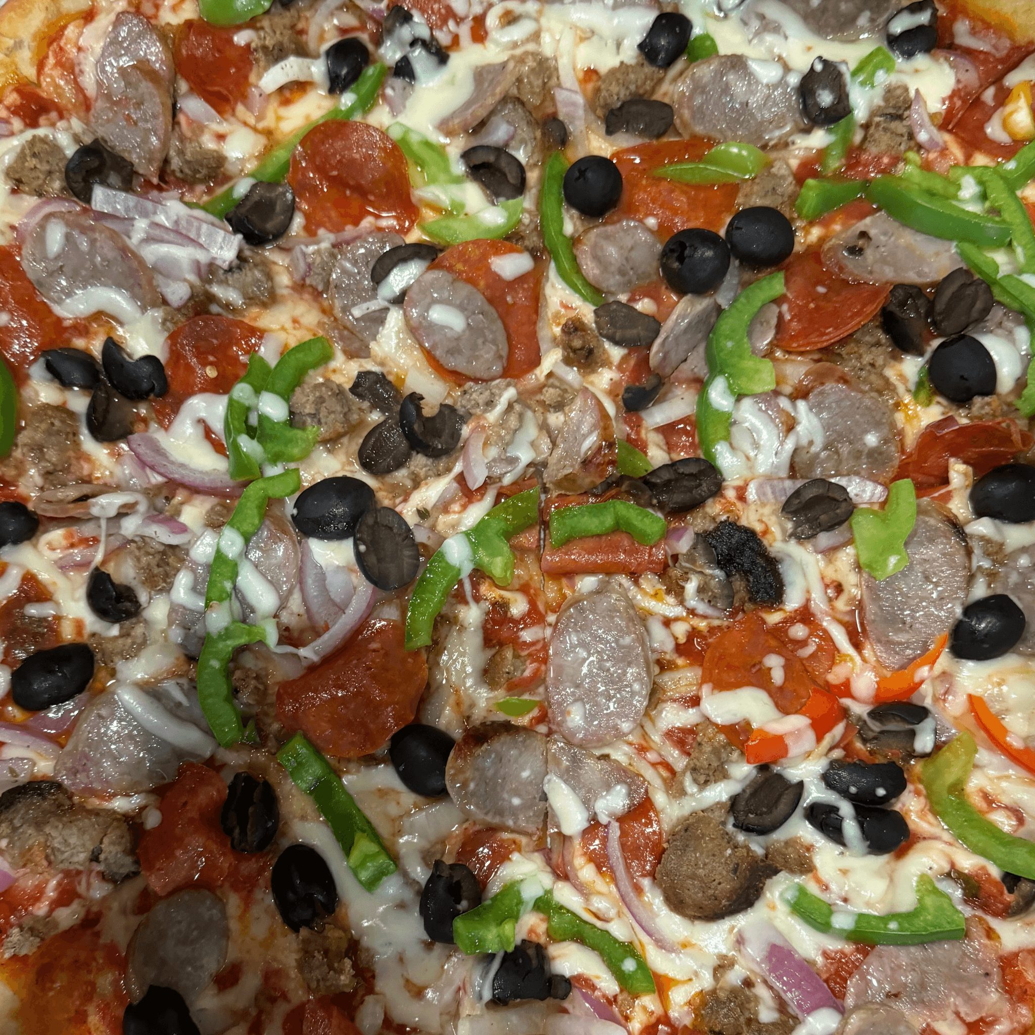 Angelo's Special Pizza.
