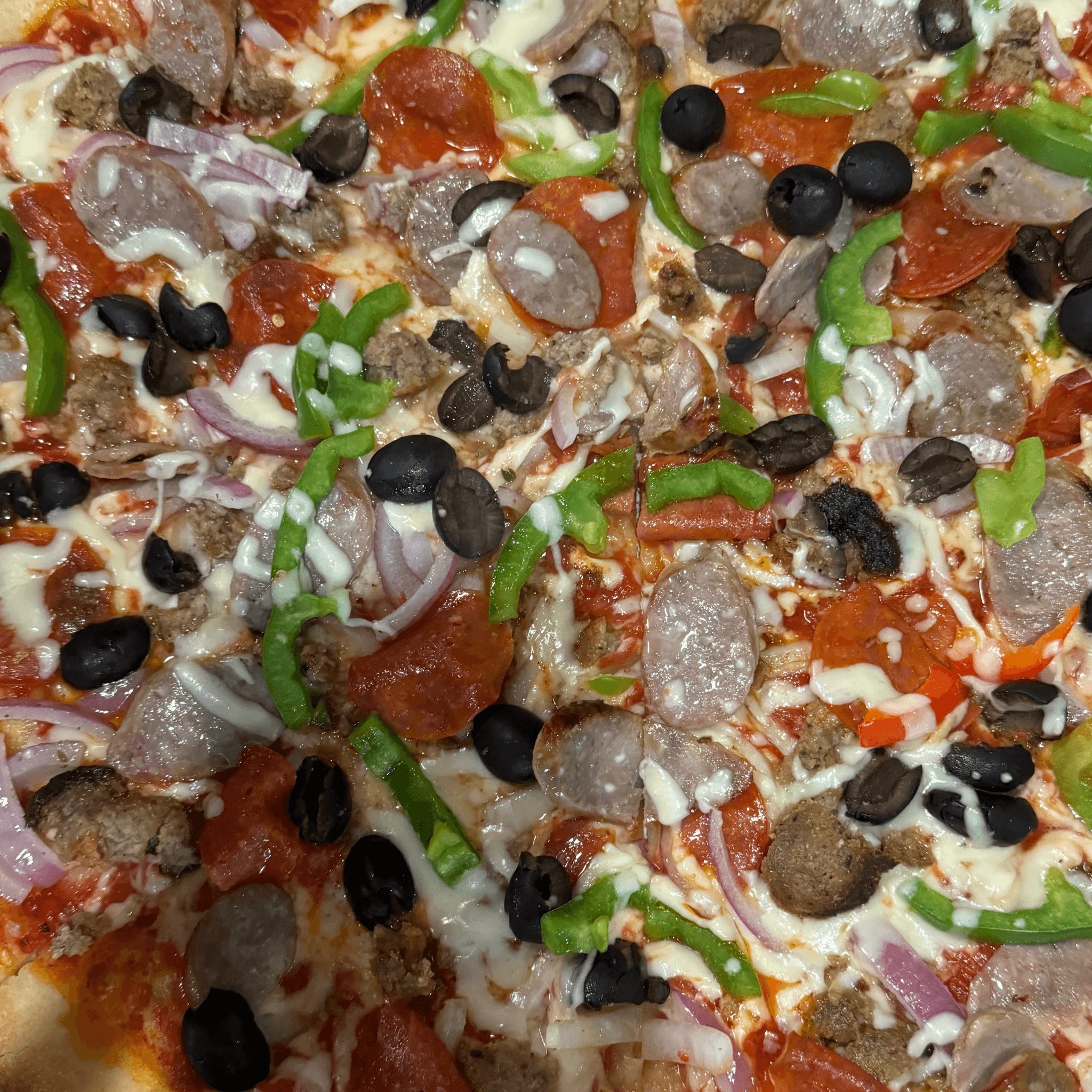 Angelo's Special Pizza.