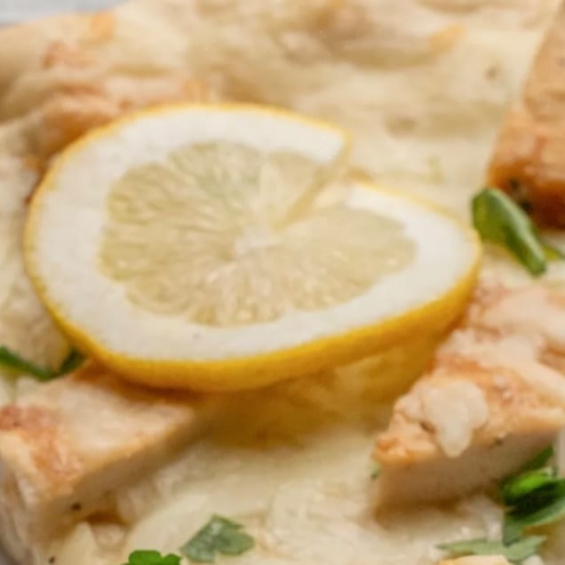 Chicken Francese Pizza.