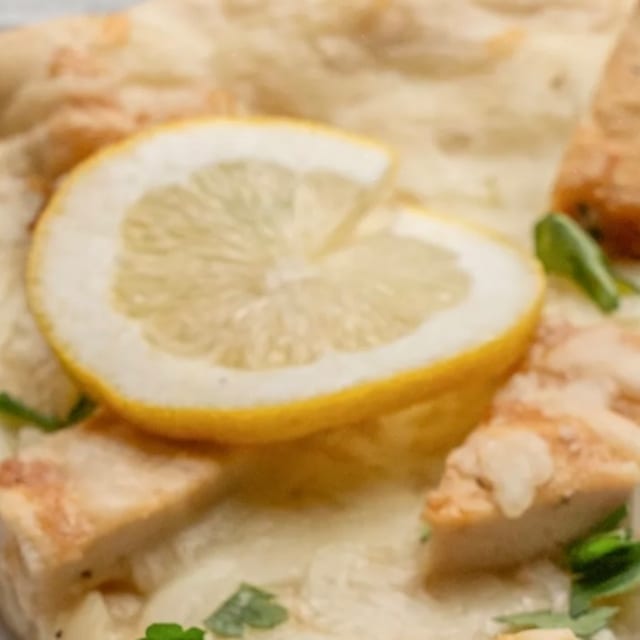 Chicken Francese Pizza.