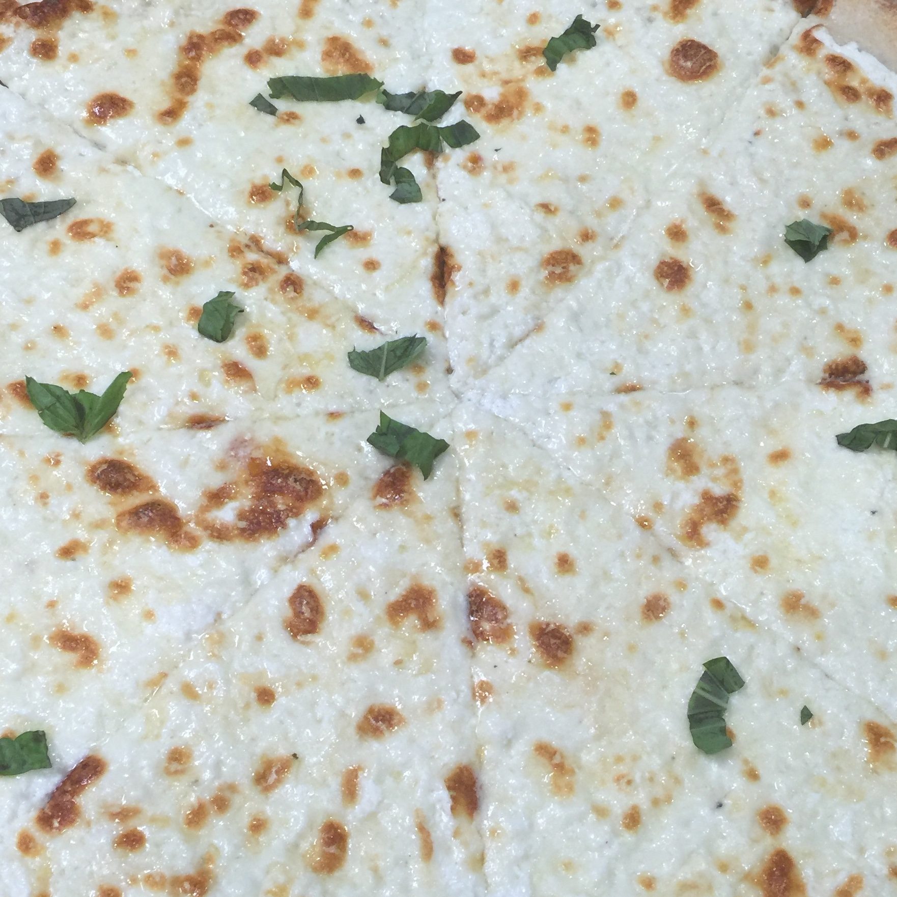 Quattro Formaggi Pizza.
