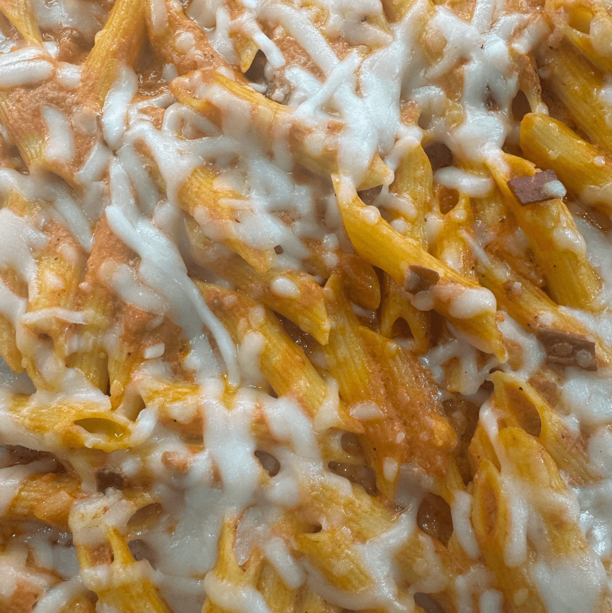 Penne a La Vodka Pizza.