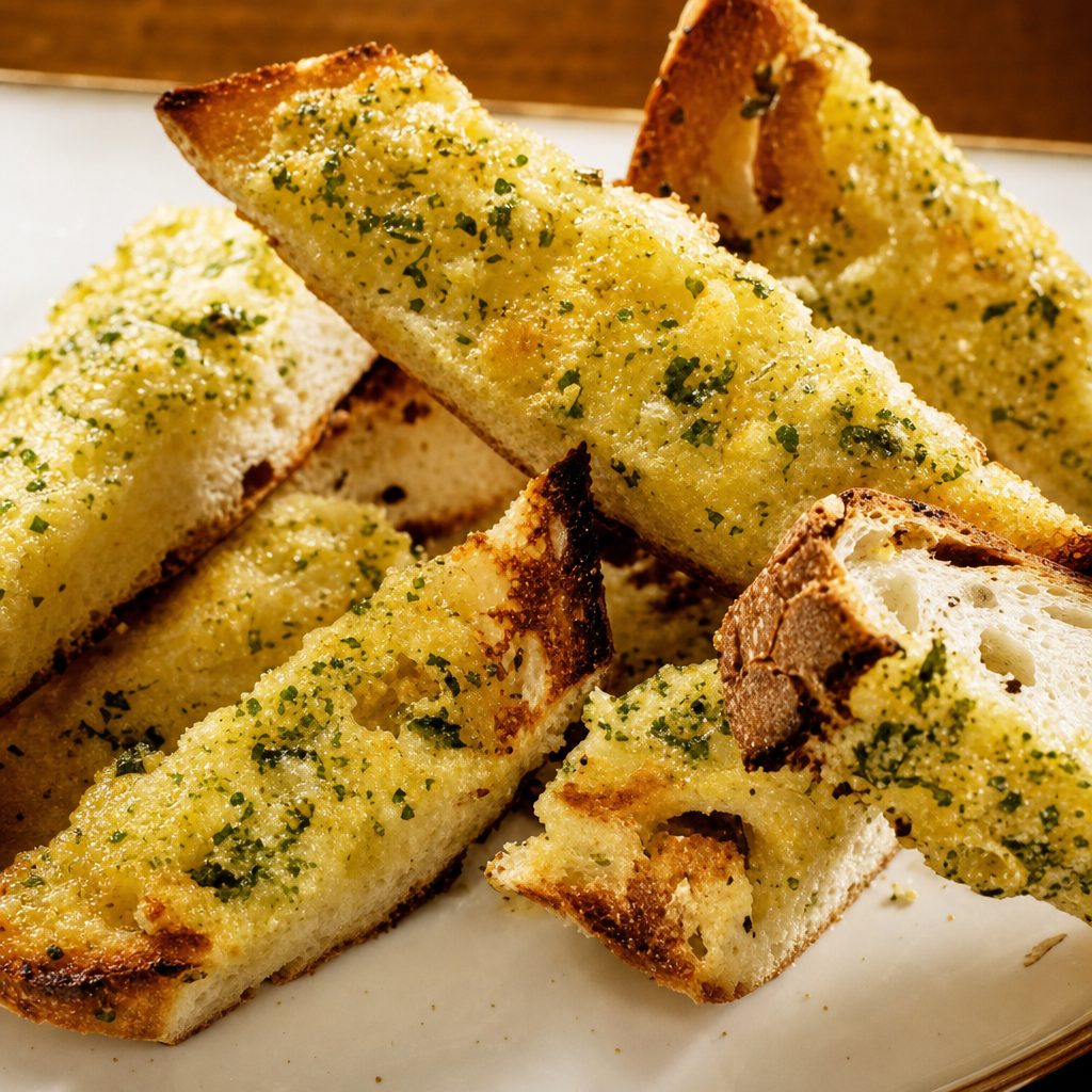 Garlic Bread with Cheese.