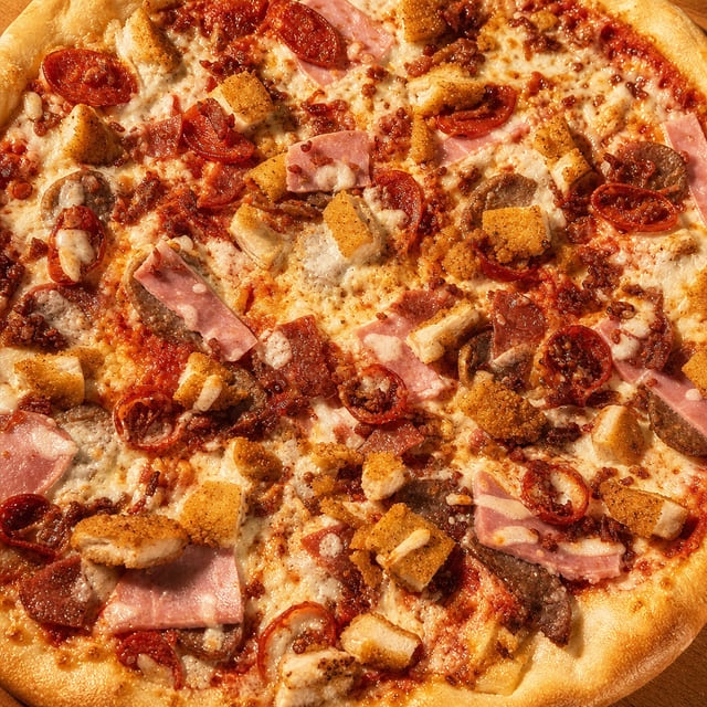 Meat Lovers Pizza.