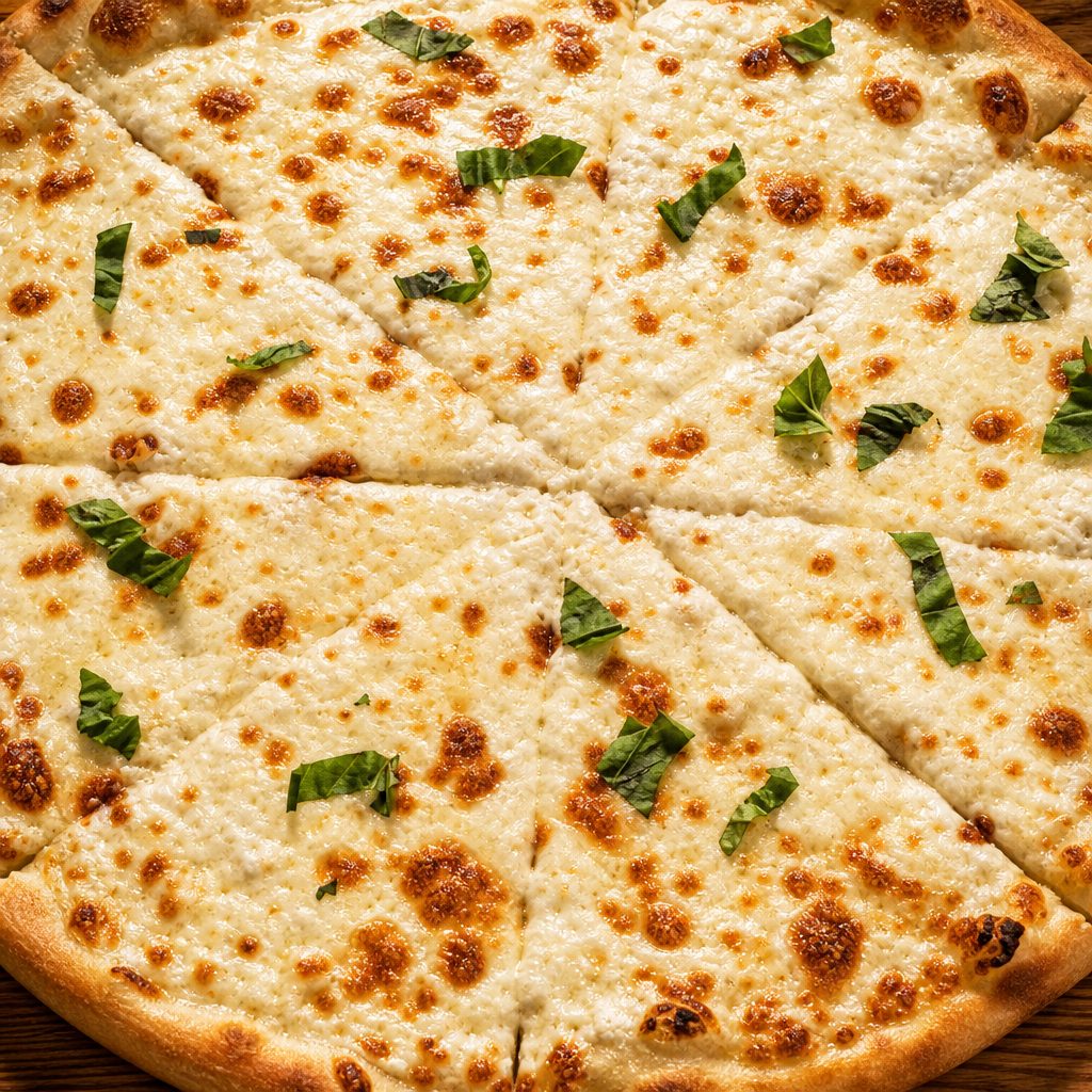 Quattro Formaggi Pizza.