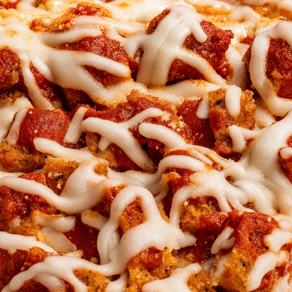 Chicken Parmigiana Pizza.