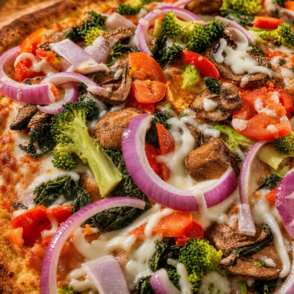 Vegetarian Pizza.