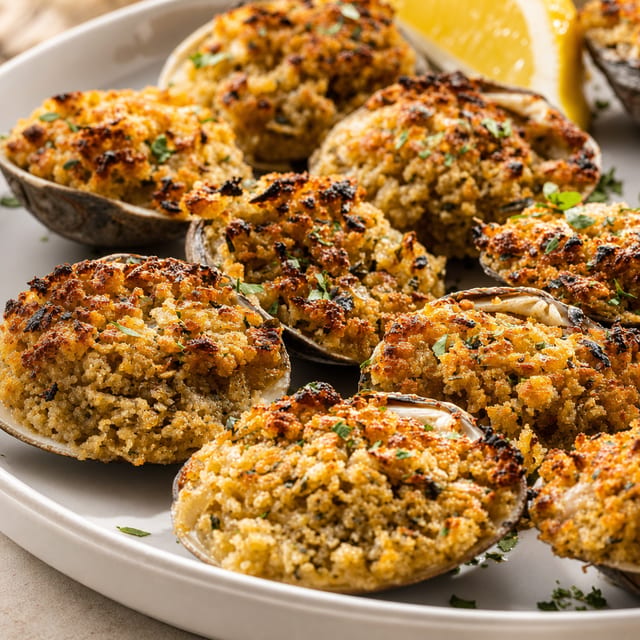 Baked Clams.