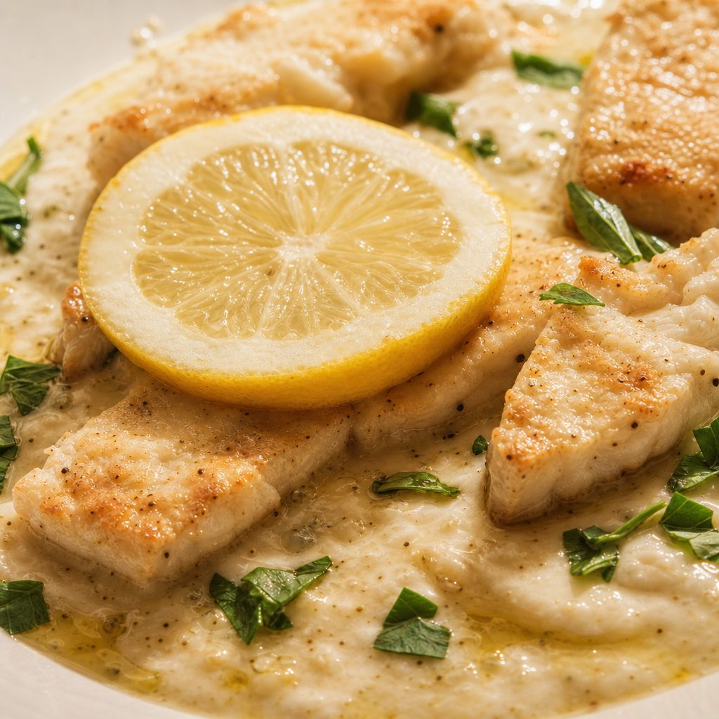 Chicken Francese Pizza.