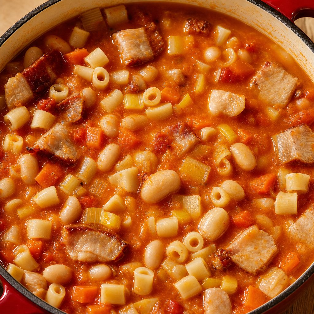 Pasta E Fagioli.