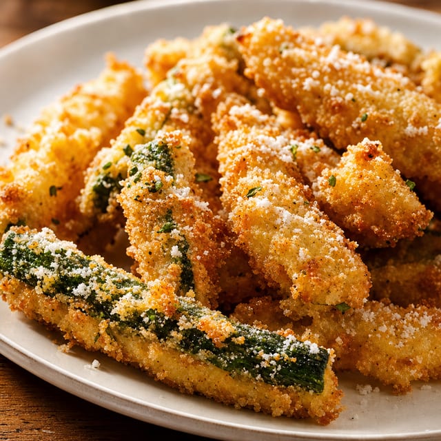 Fried Zucchini.