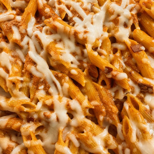 Penne a La Vodka Pizza.